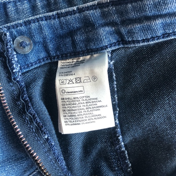 High Waisted Jean Shorts - Picture 5 of 5